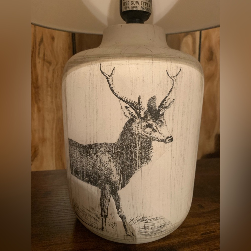 New Simple Designs Ceramic Deer Lamp
